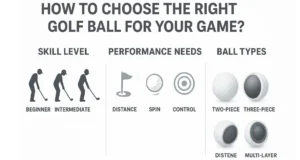 Image of choose the right golf balls