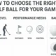 Image of choose the right golf balls